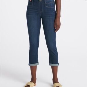 Liverpool Dark Blue Ankle Jeans